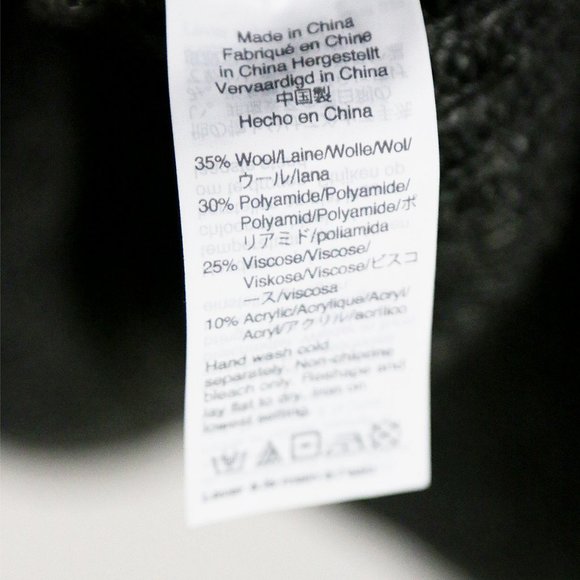 Madewell Curved Hem Sweater Dress M Wool Blend Long Sleeve Donegal Thunder Gray - Picture 5 of 14